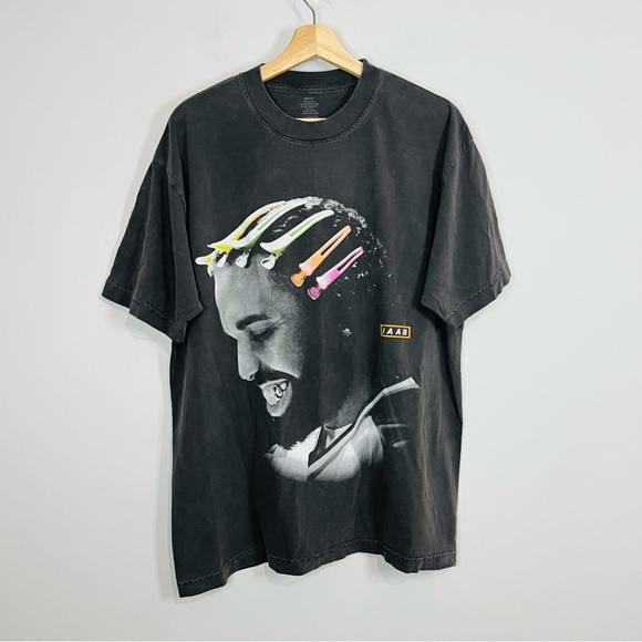 Drake It’s All A Blur Tour 2024 Faded Graphic Tee M - Picture 2 of 5